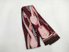 LOUIS VUITTON Bandeau Handle Me Bordeaux x Pink Scarf
