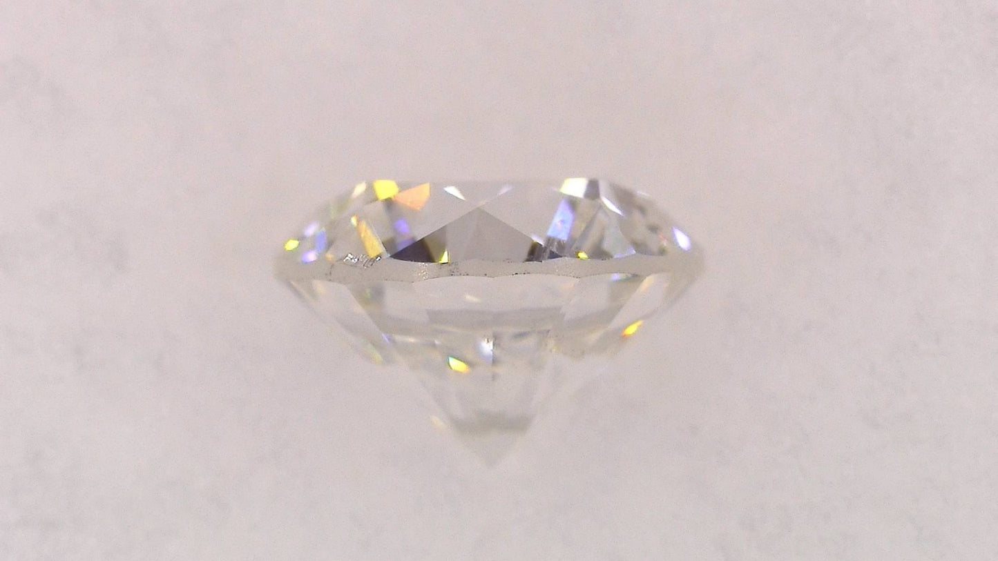 0.452ct F SI-2 FAIR/GD/FR NONE NATURAL 4.71-4.73X3.17mm Diamond Loose