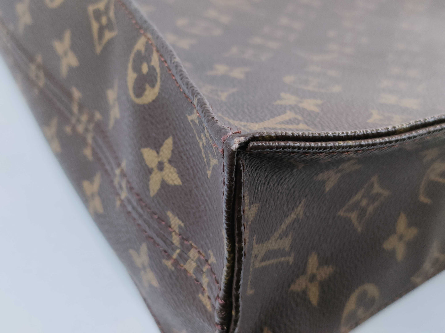 LOUIS VUITTON M51140 Monogram Sac Plat Tote Bag