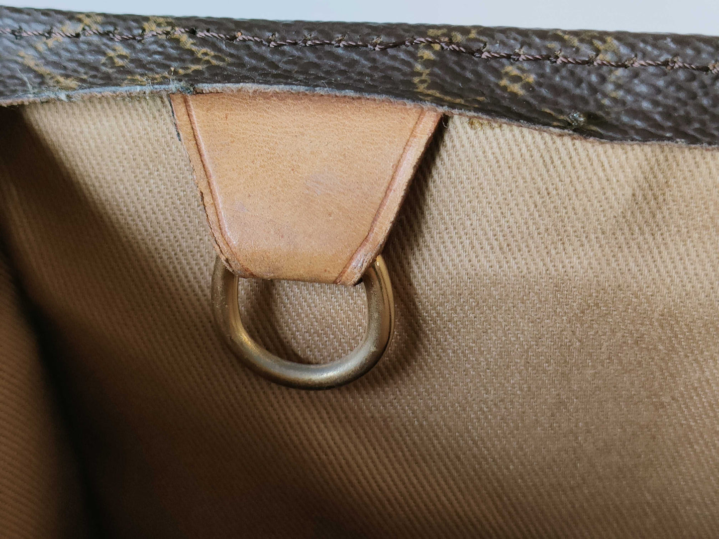 LOUIS VUITTON M51140 Monogram Sac Plat Tote Bag