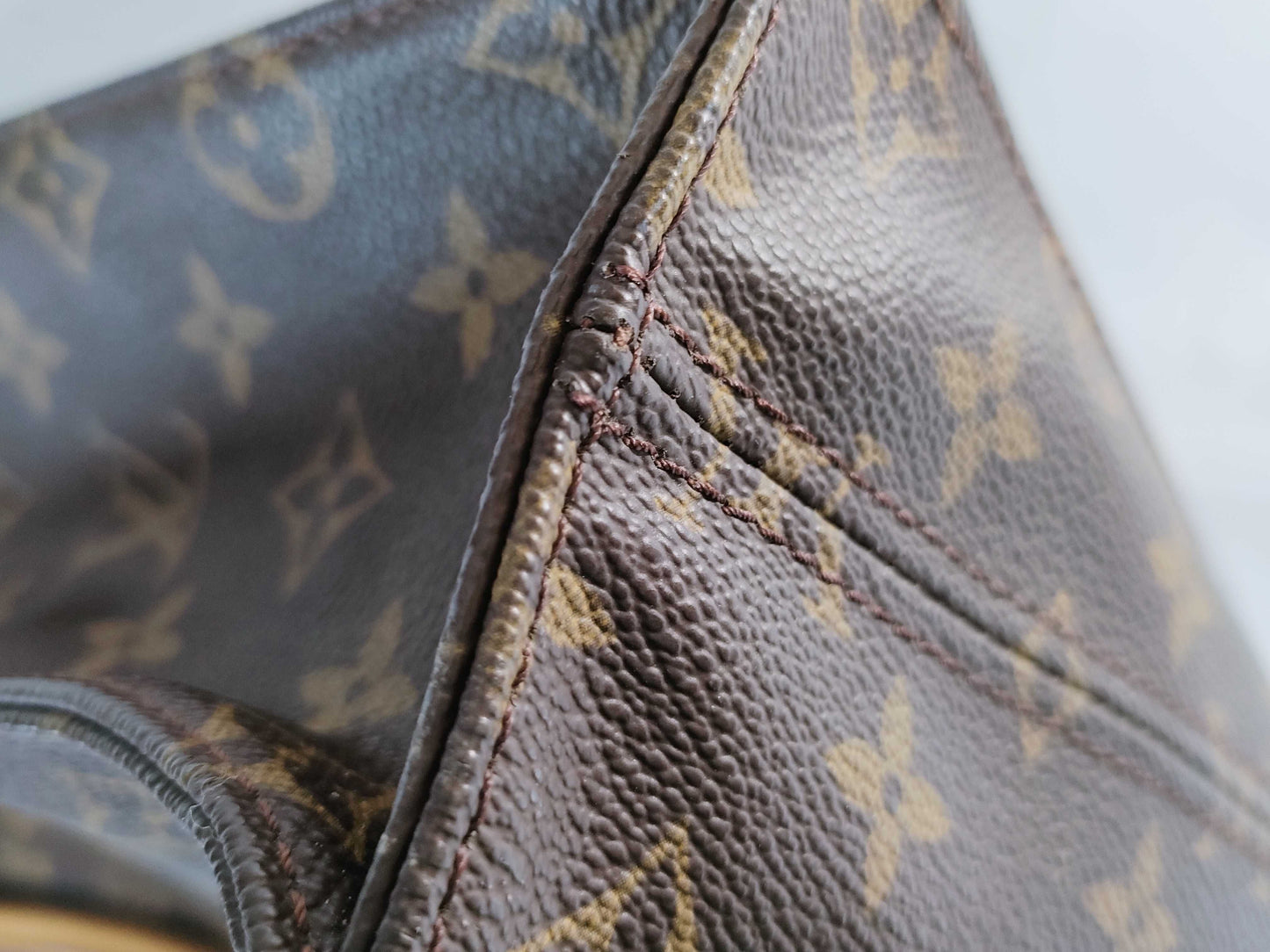 LOUIS VUITTON M51140 Monogram Sac Plat Tote Bag