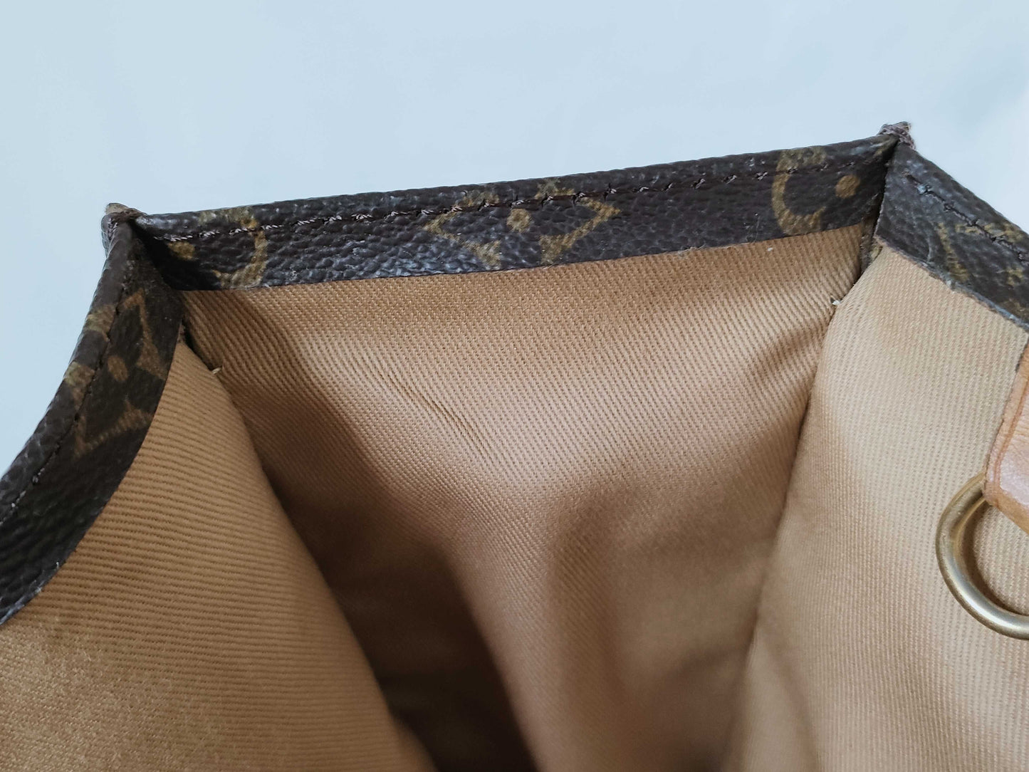 LOUIS VUITTON M51140 Monogram Sac Plat Tote Bag