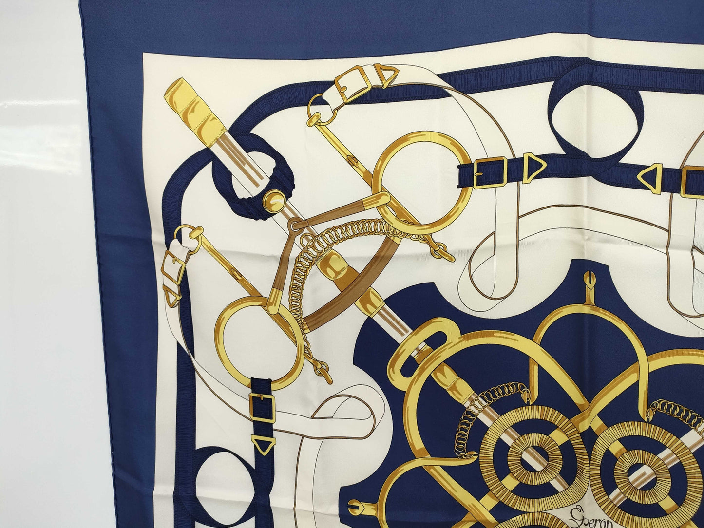 HERMES Carre Pellier Scarf