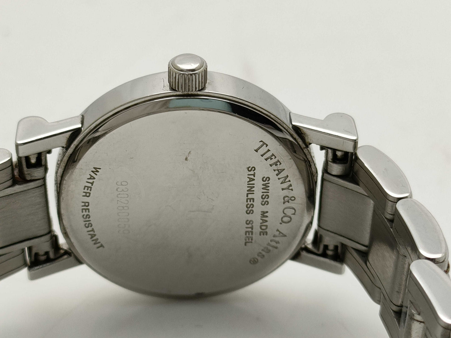 Tiffany & Co. Atlas Black Dial Women's Watch