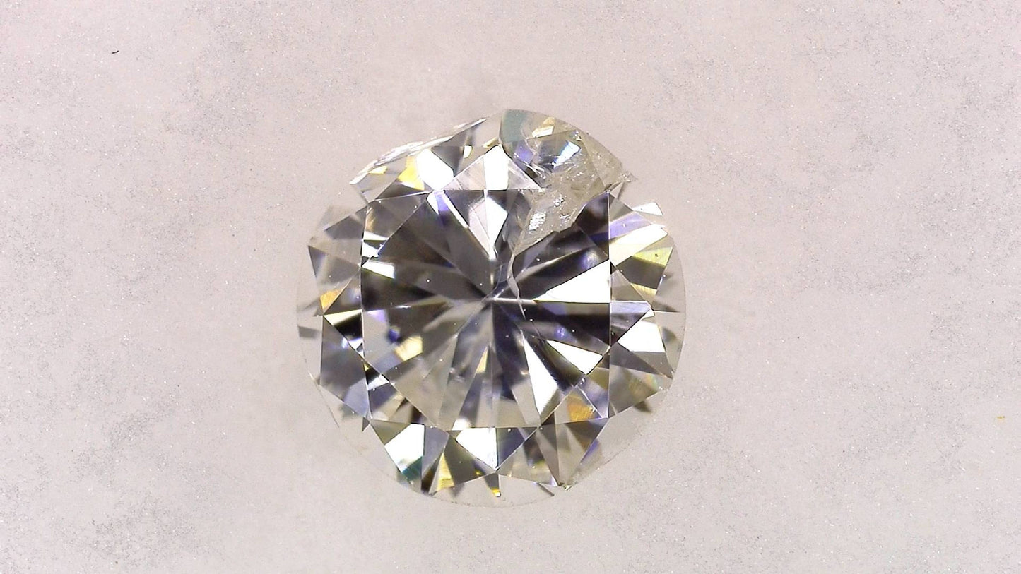 0.711ct H I-1 POOR/GD/PR NONE NATURAL 5.46-5.70X3.60mm Diamond Loose