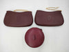 Cartier Jewelry Case Pouch Must Line Bordeaux 3-Piece Set