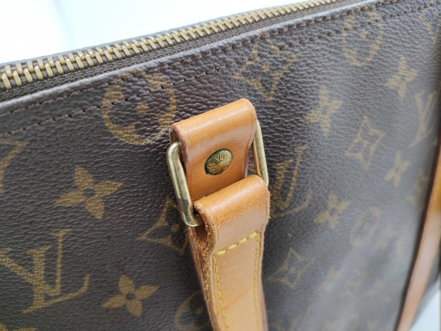 LOUIS VUITTON Monogram Flanery Tote Bag