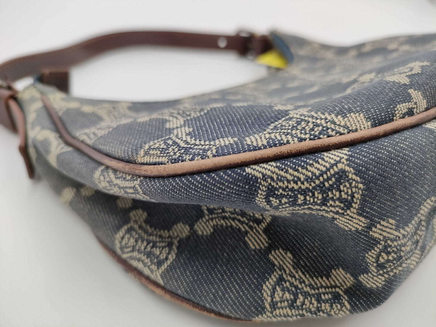 CELINE denim one-shoulder bag handbag
