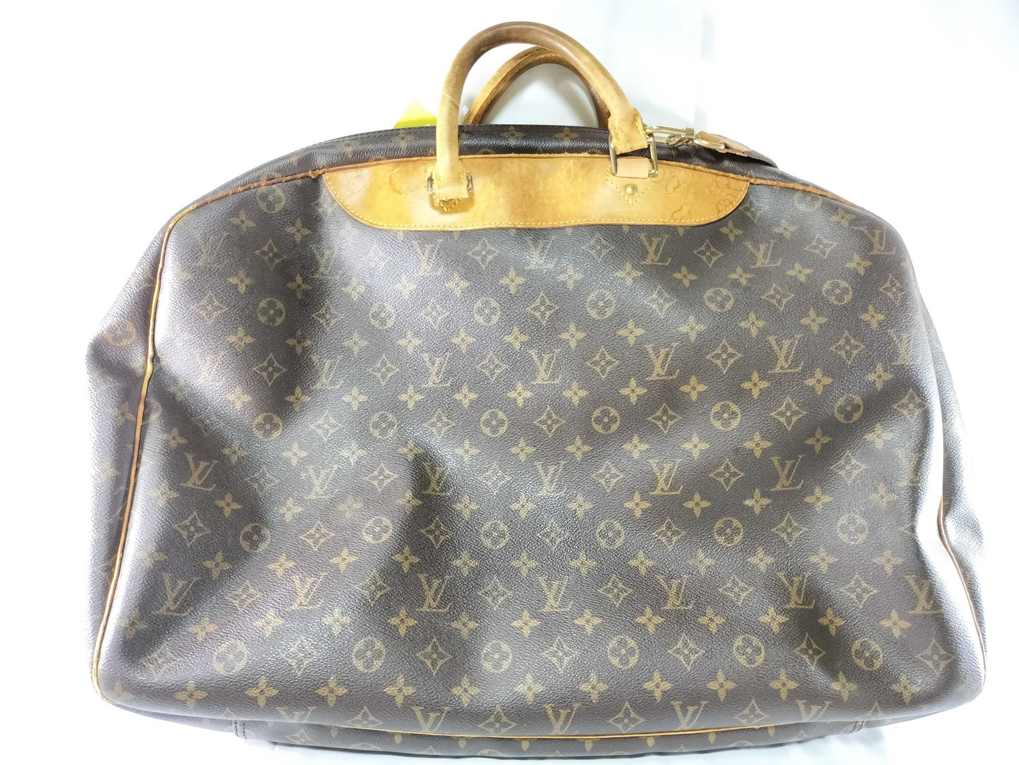 LOUIS VUITTON VI0918 Monogram M41392 Alize de Poche Boston Bag with Strap