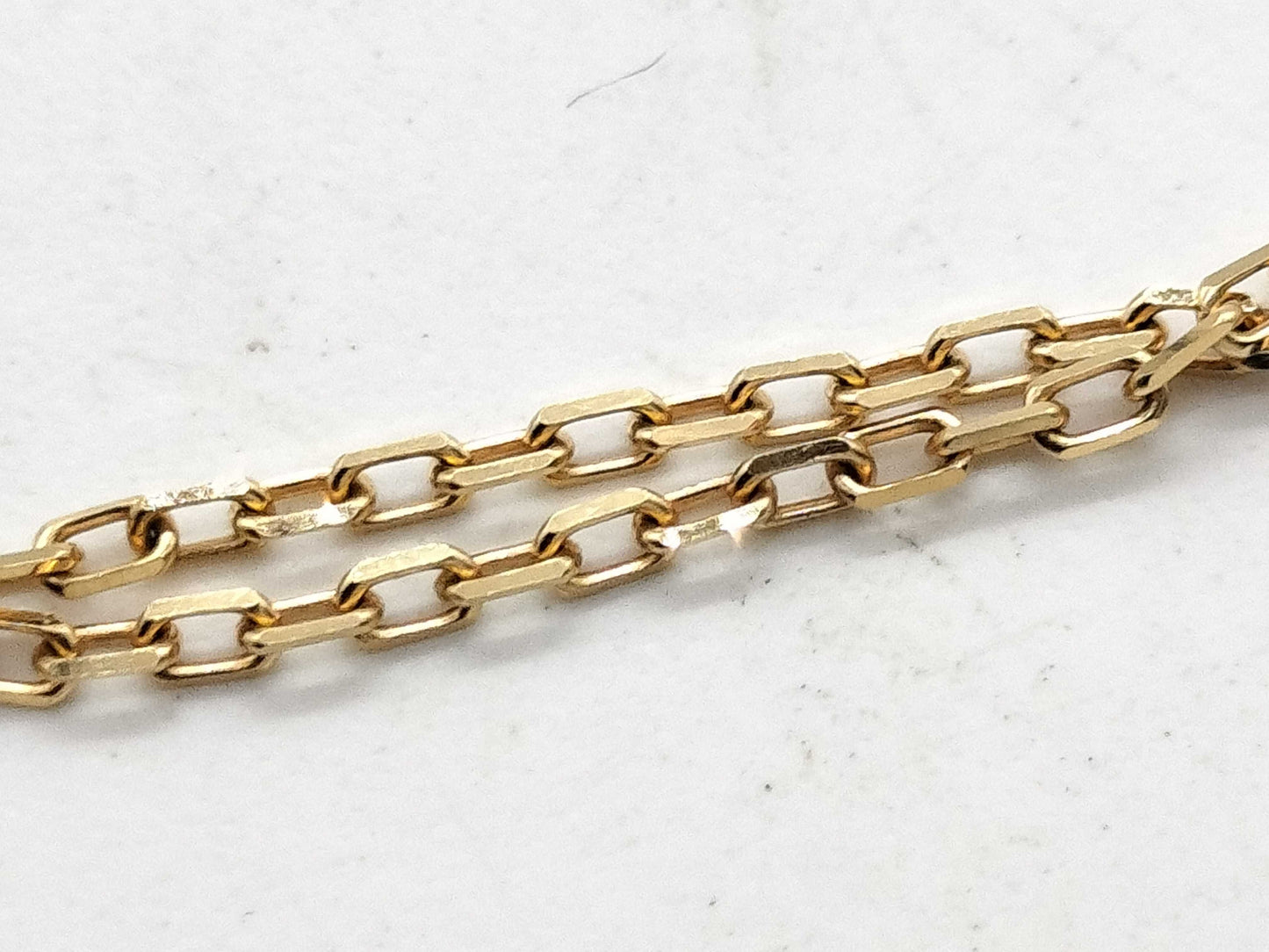Cartier Logo Double C Diamond PG Au750 2.8g Bracelet/Bangle