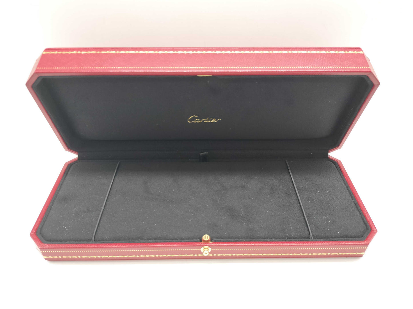 Cartier Logo Double C Diamond PG Au750 2.8g Bracelet/Bangle