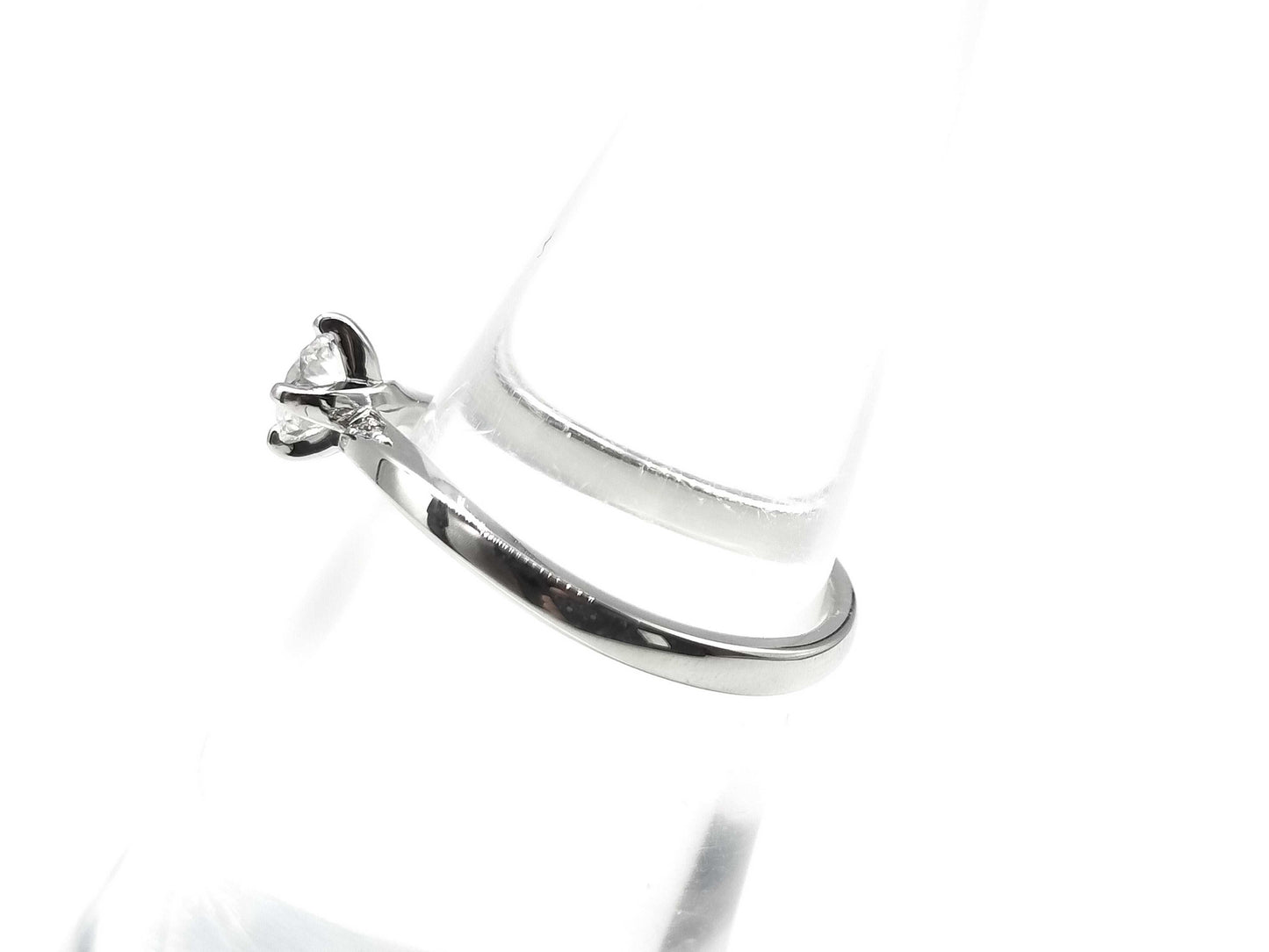 NIWAKA D0.32ct Diamond PT950 3.4g Ring