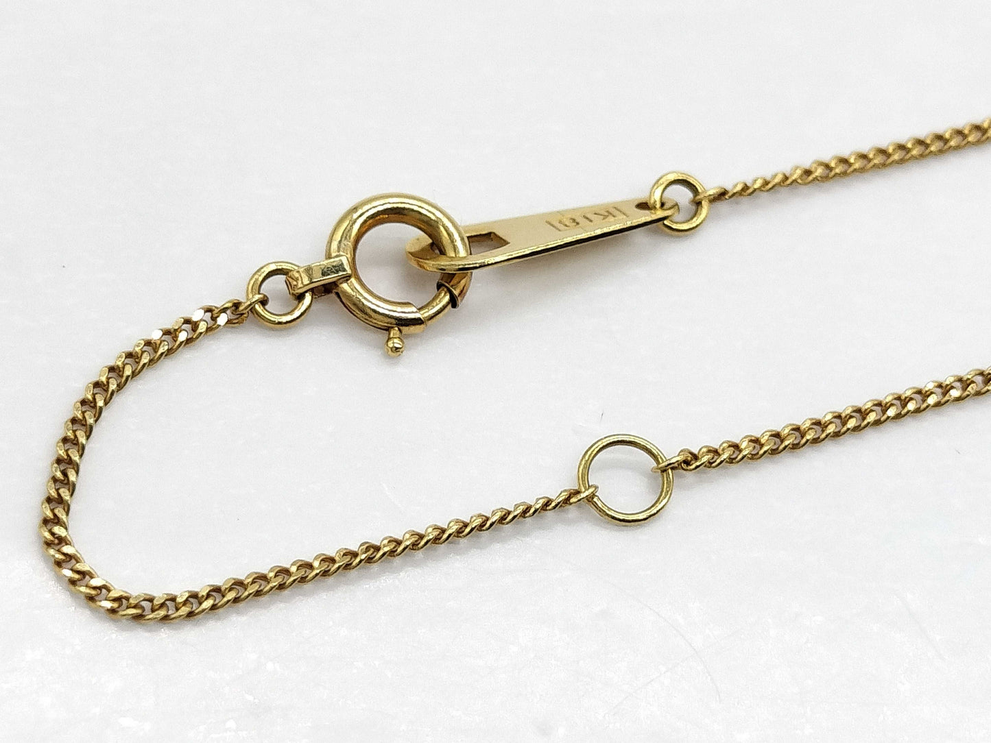 D 0.32ct K18 3.0g Necklace
