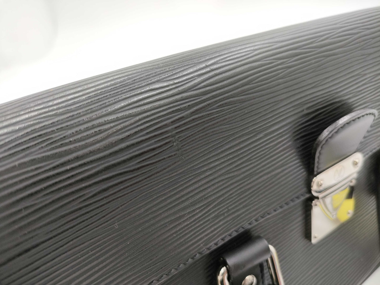 LOUIS VUITTON Epi Segur PM Noir M58822 Handbag