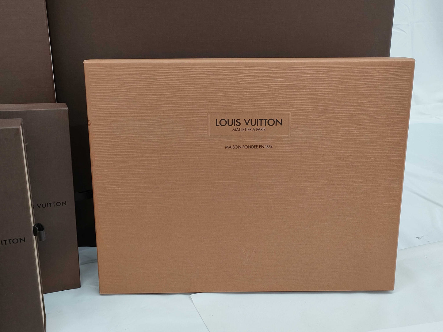 LOUIS VUITTON Empty Boxes/Paper Bags Bundle, Large Size, Brand Empty Box Bundle, Brand Empty Box Bundle