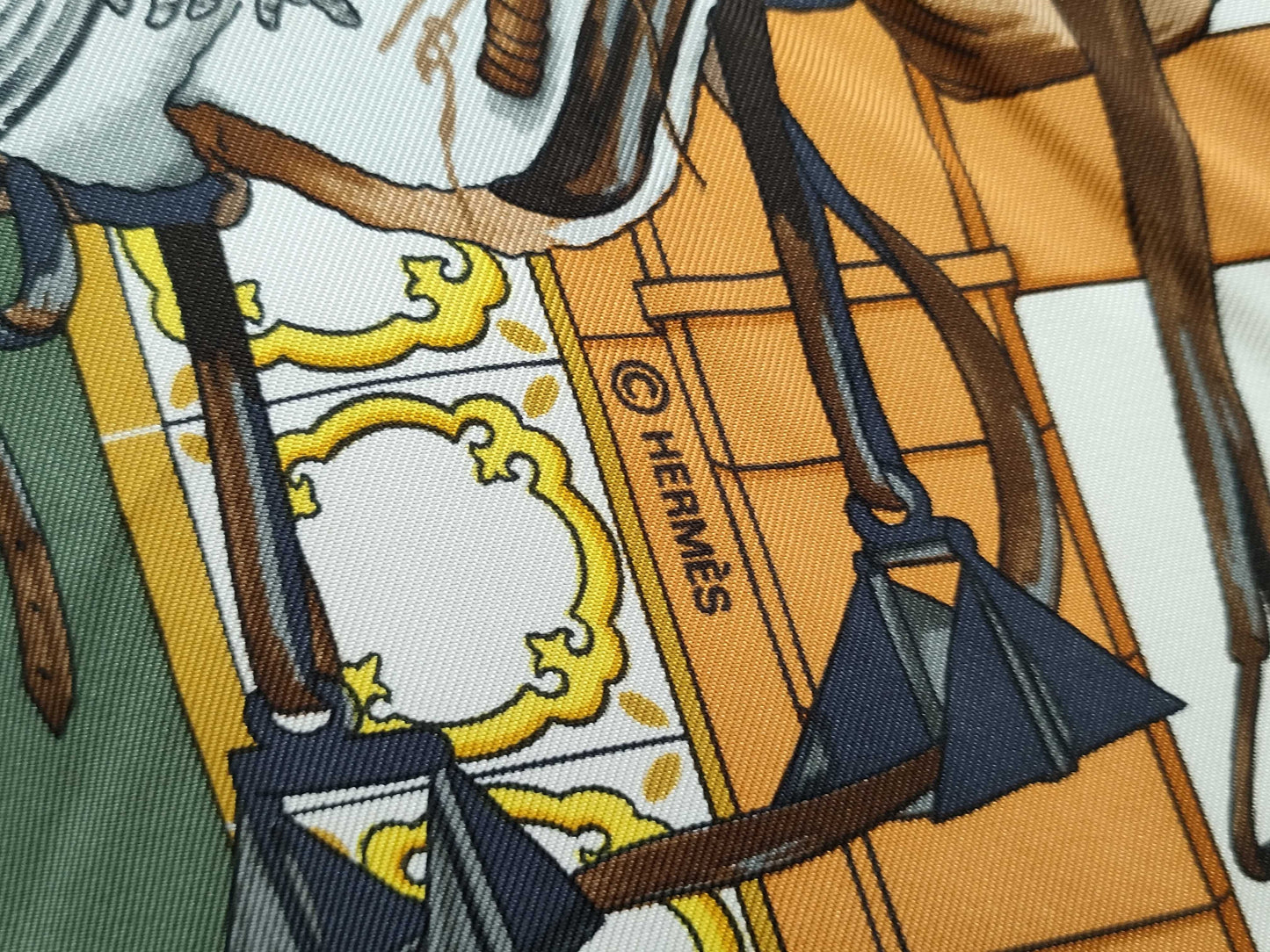 HERMES Royal Andalusian Equestrian Scarf