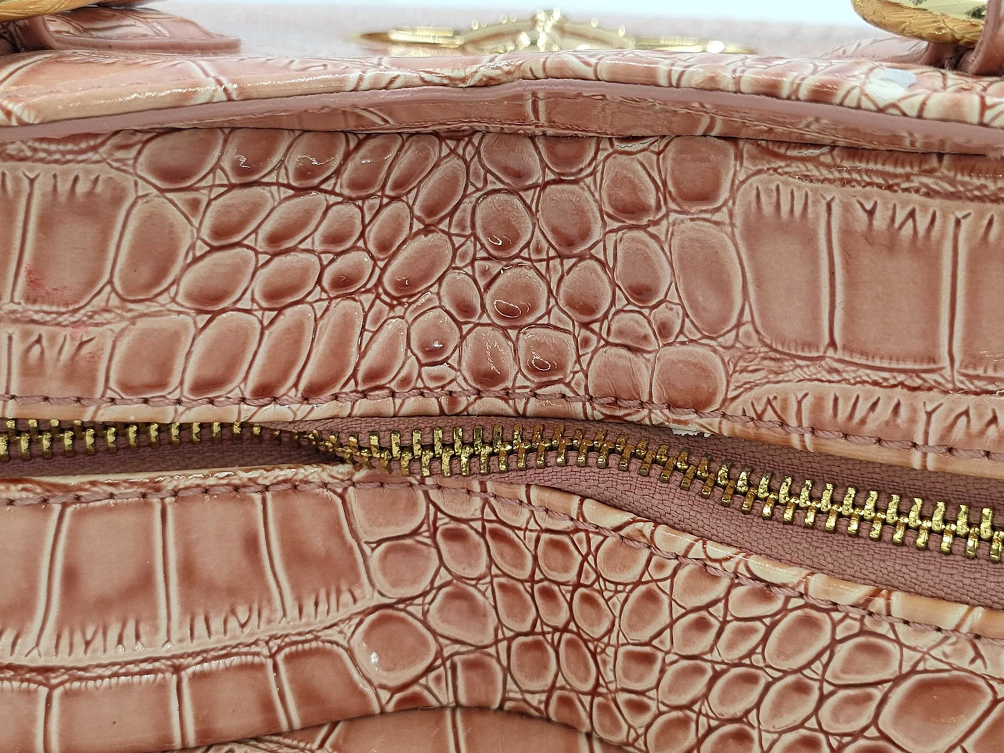 Vivienne Westwood Vivienne Croco Embossed Heart Bag Bag