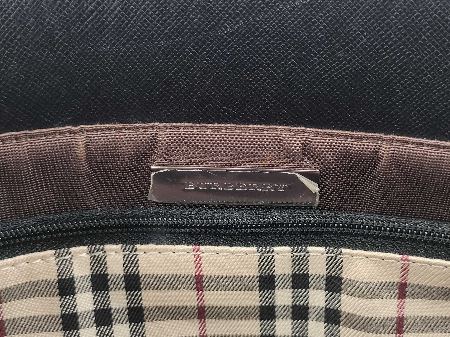 BURBERRY Leather Handbag