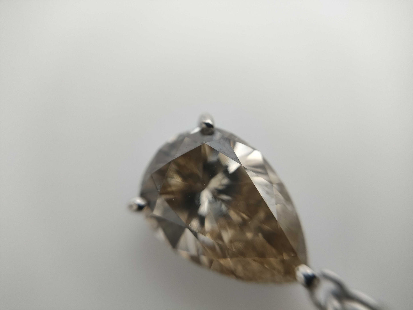 D2.780ct FD0.64ct PT900/PT850 8.0g Necklace