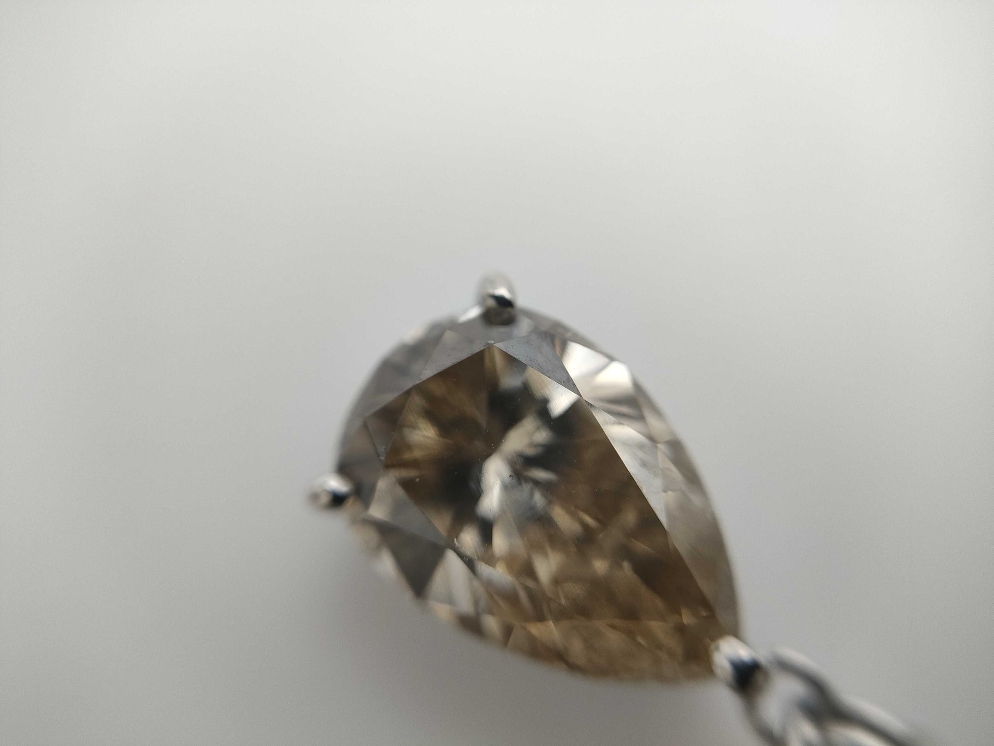 D2.780ct FD0.64ct PT900/PT850 8.0g Necklace