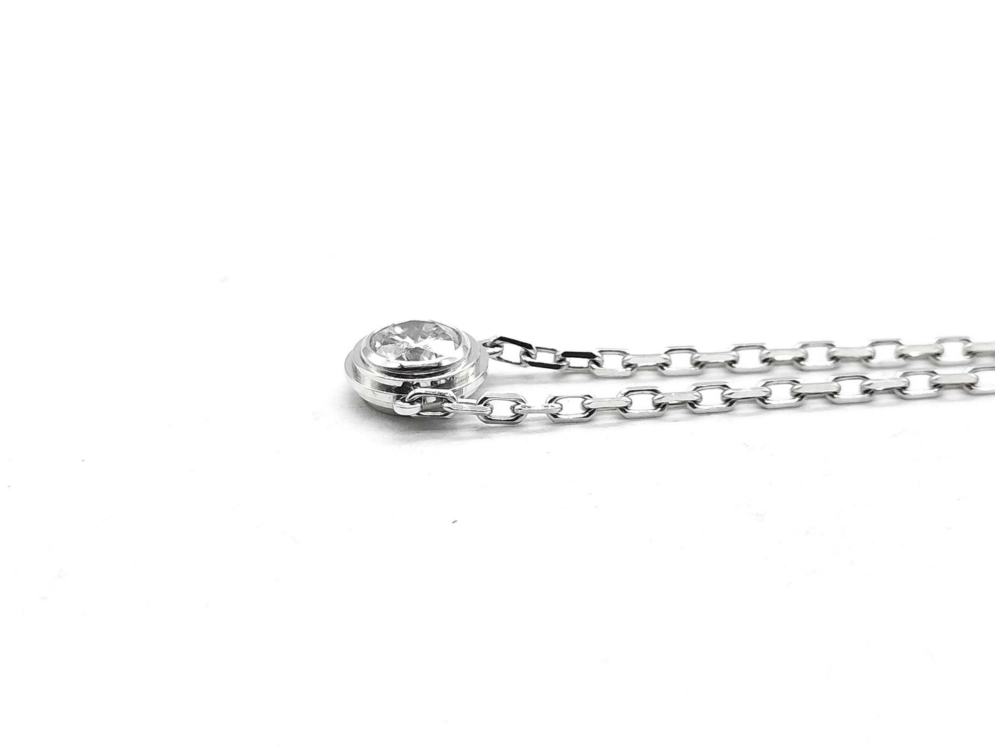 Cartier Amour 1PD WG Au750 3.1g Necklace