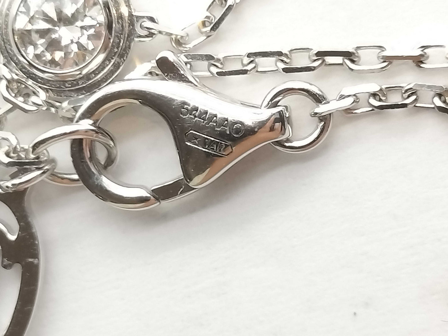 Cartier Amour 1PD WG Au750 3.1g Necklace