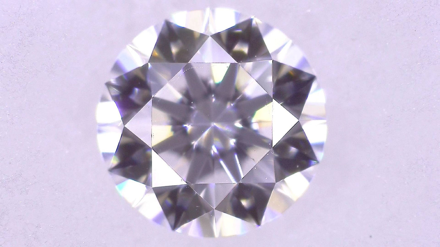 0.302ct D VVS-2 EXCELLENT/EX/EX 3EX Heart FAINT NATURAL 4.30-4.34X2.68mm Diamond Loose