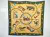 HERMES Carré 90 Plumes and Grelots Feather and Bell Scarf