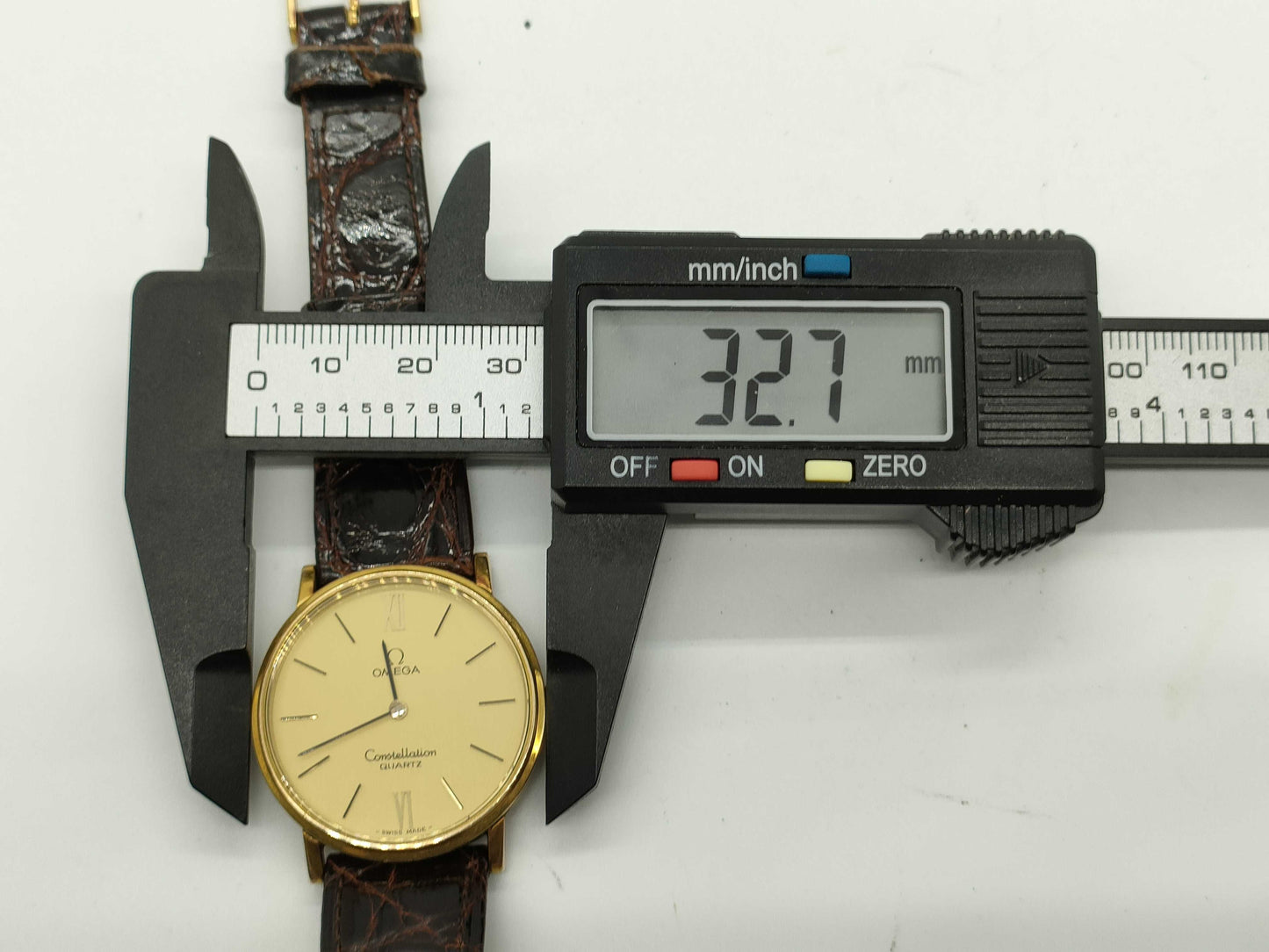 OMEGA Constellation Crocodile Strap Boys' Watch