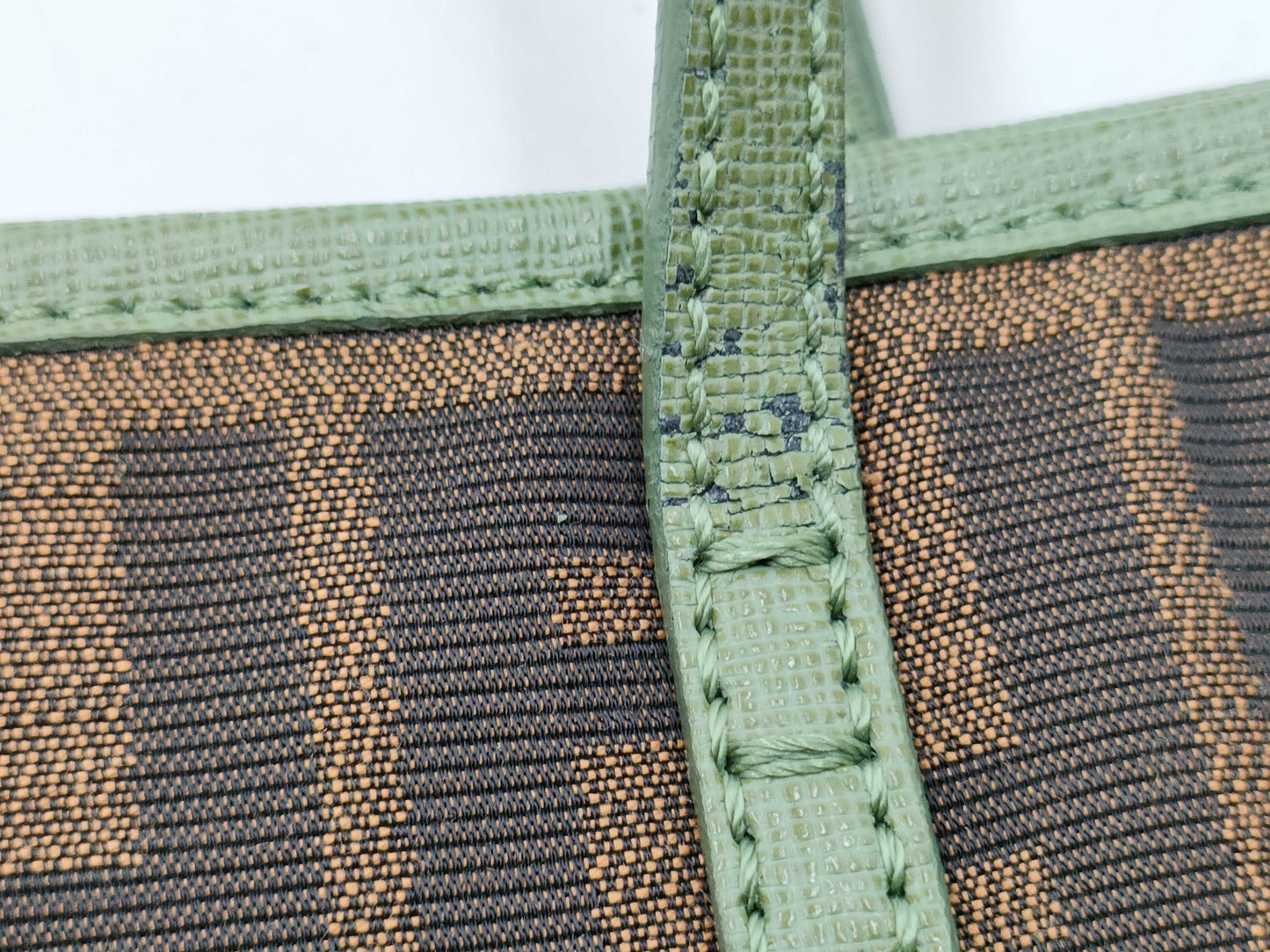 FENDI Zucca pattern canvas tote bag