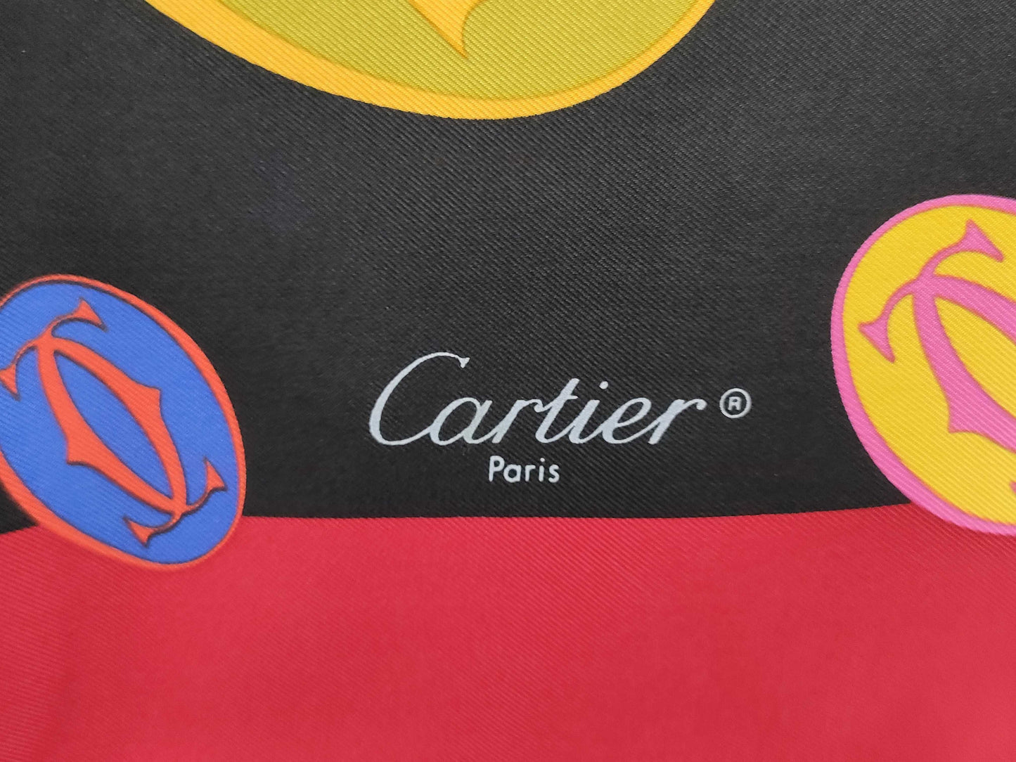Cartier scarf with box
