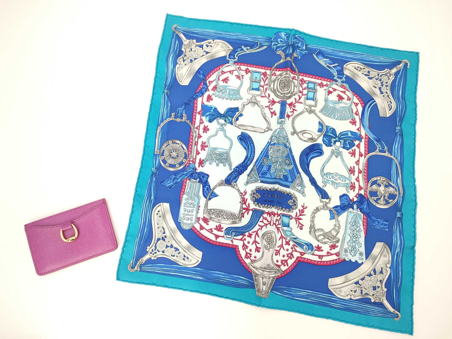 HERMES Carre ETRIERS Petit Carre Other Accessories