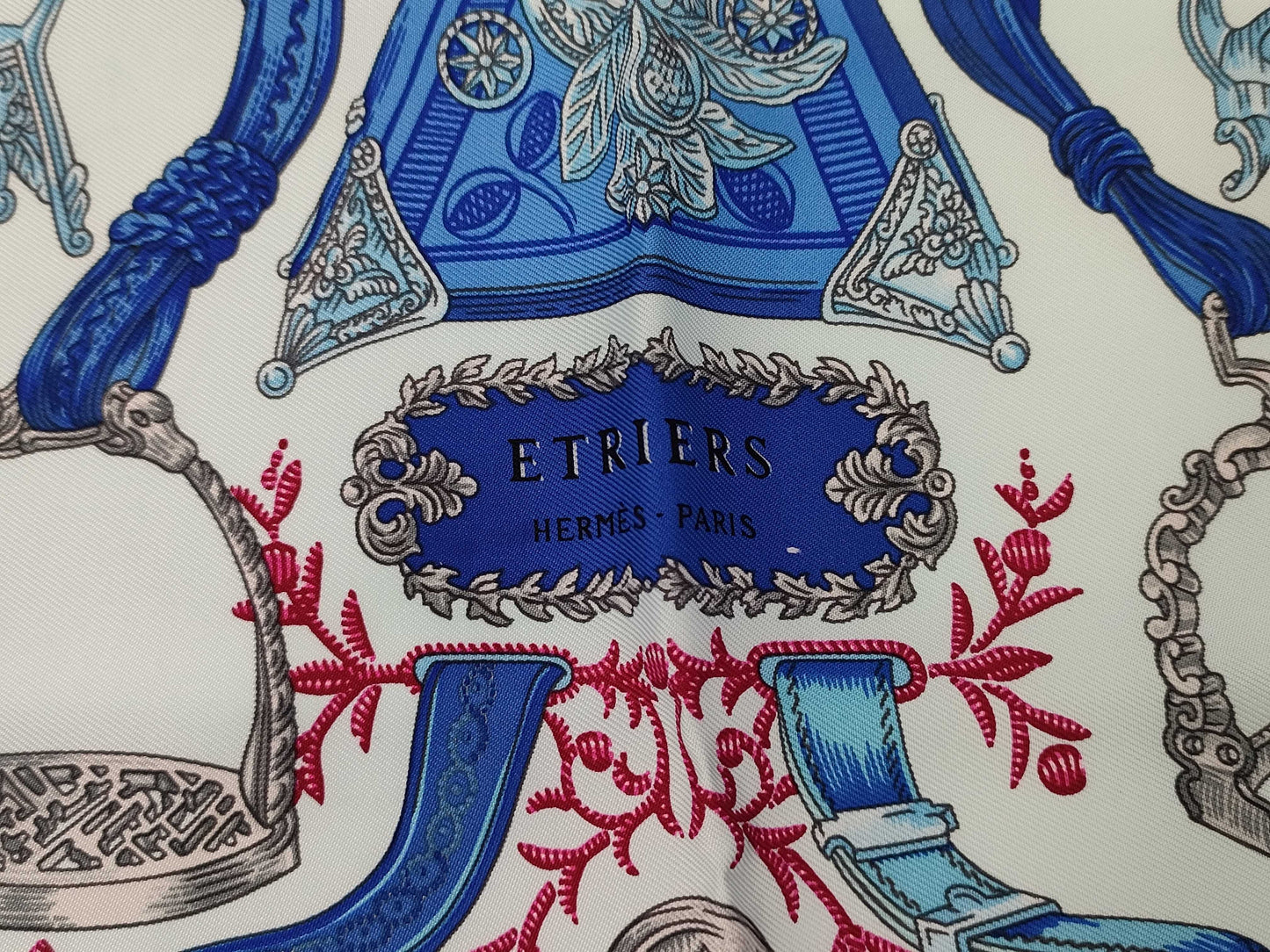 HERMES Carre ETRIERS Petit Carre Other Accessories