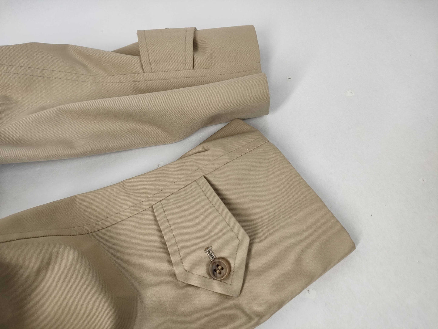 Burberrys trench coat/vest set with Nova check lining