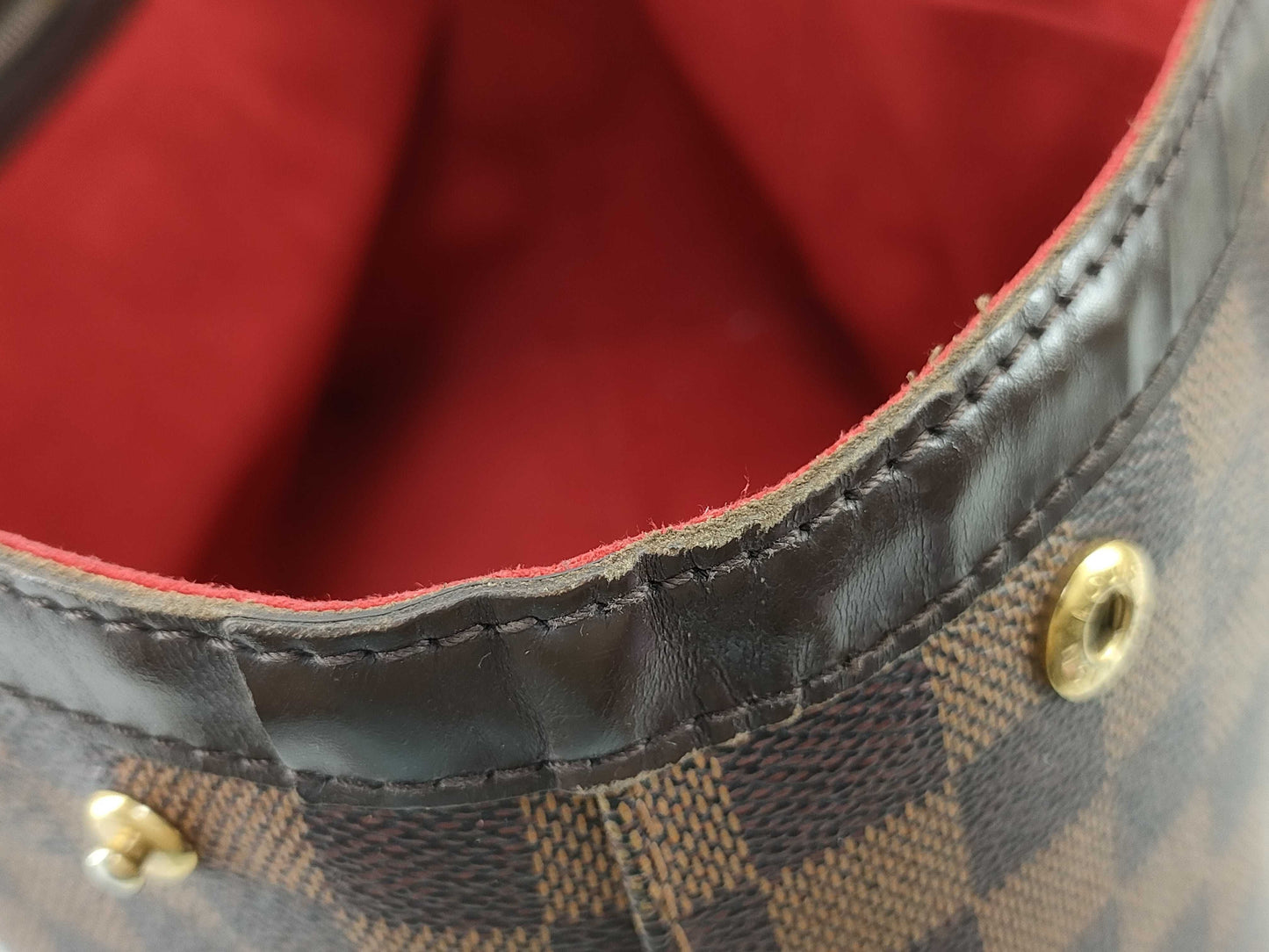 LOUIS VUITTON N51204 Damier Hampstead MM Tote Bag