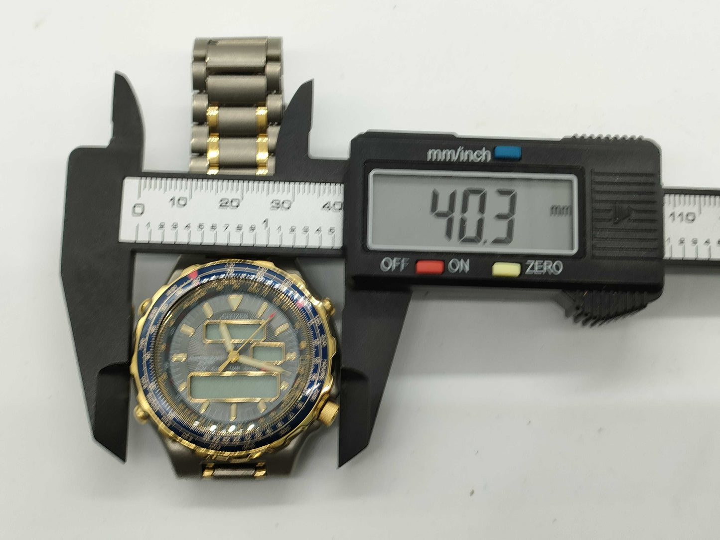 CITIZEN Titanium Digital-Analog Men's Watch
