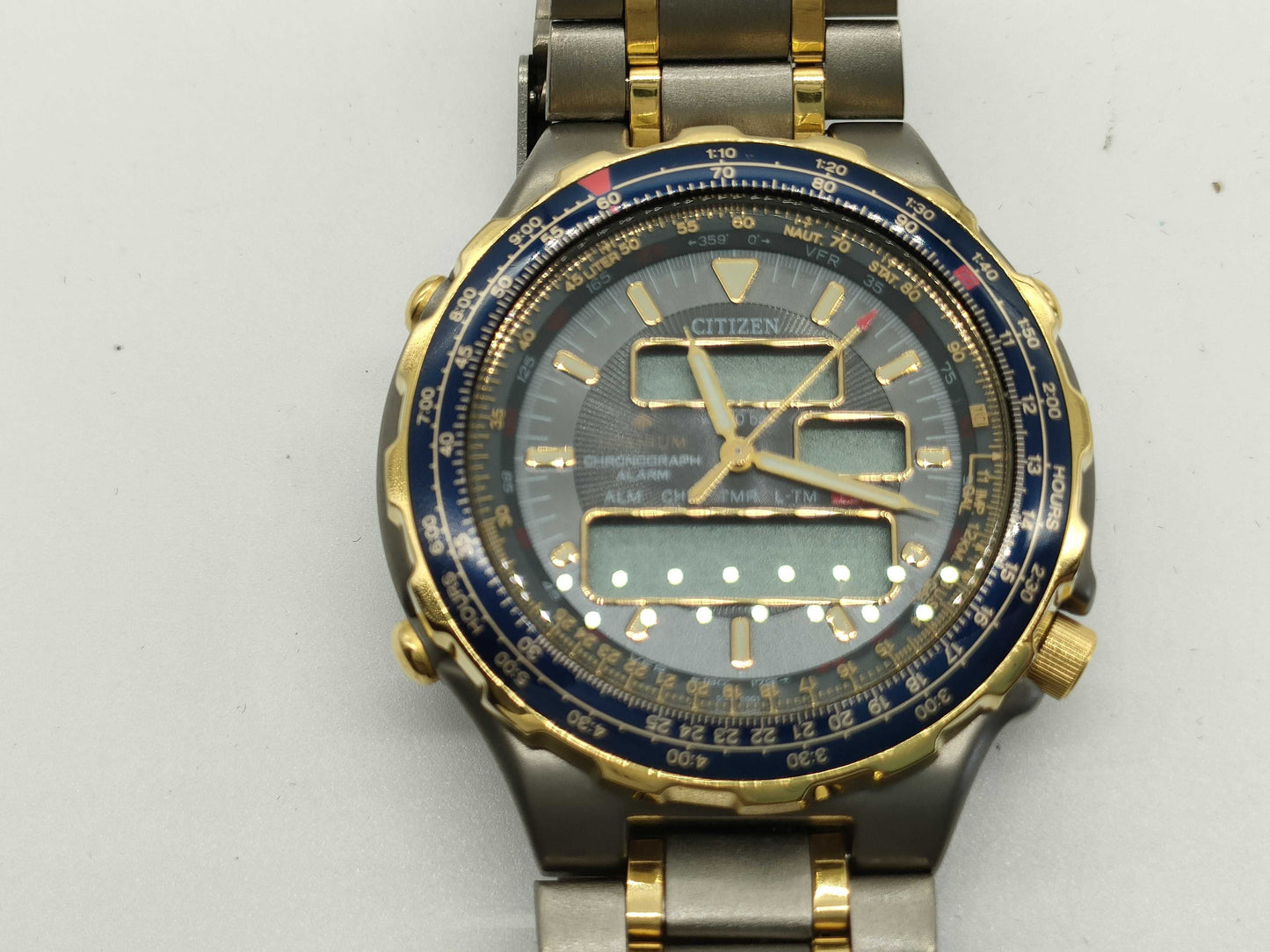 CITIZEN Titanium Digital-Analog Men's Watch