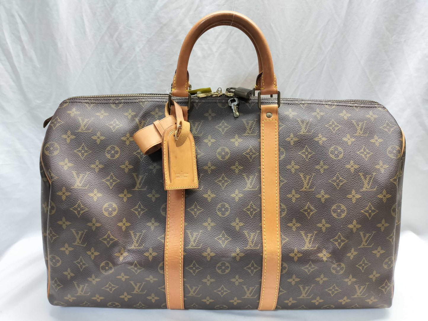 LOUIS VUITTON M41426 Monogram Keepall 50 Boston Bag