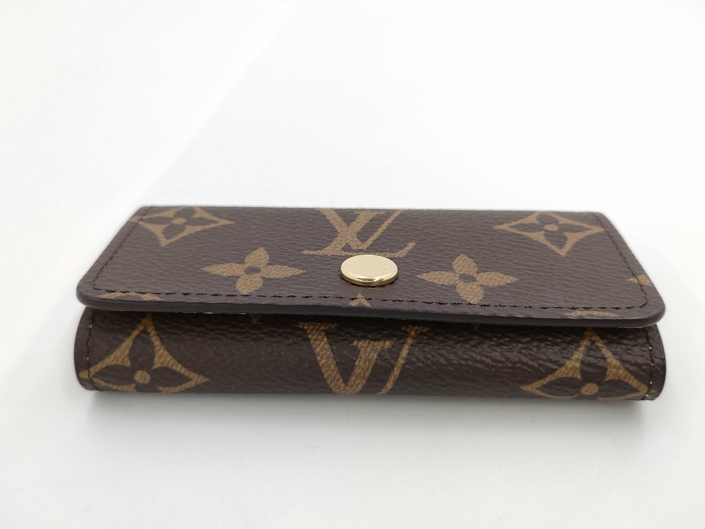 LOUIS VUITTON Monogram M25708 Key Case Multicle 4 Tonic Lemon Key Case/Key Holder