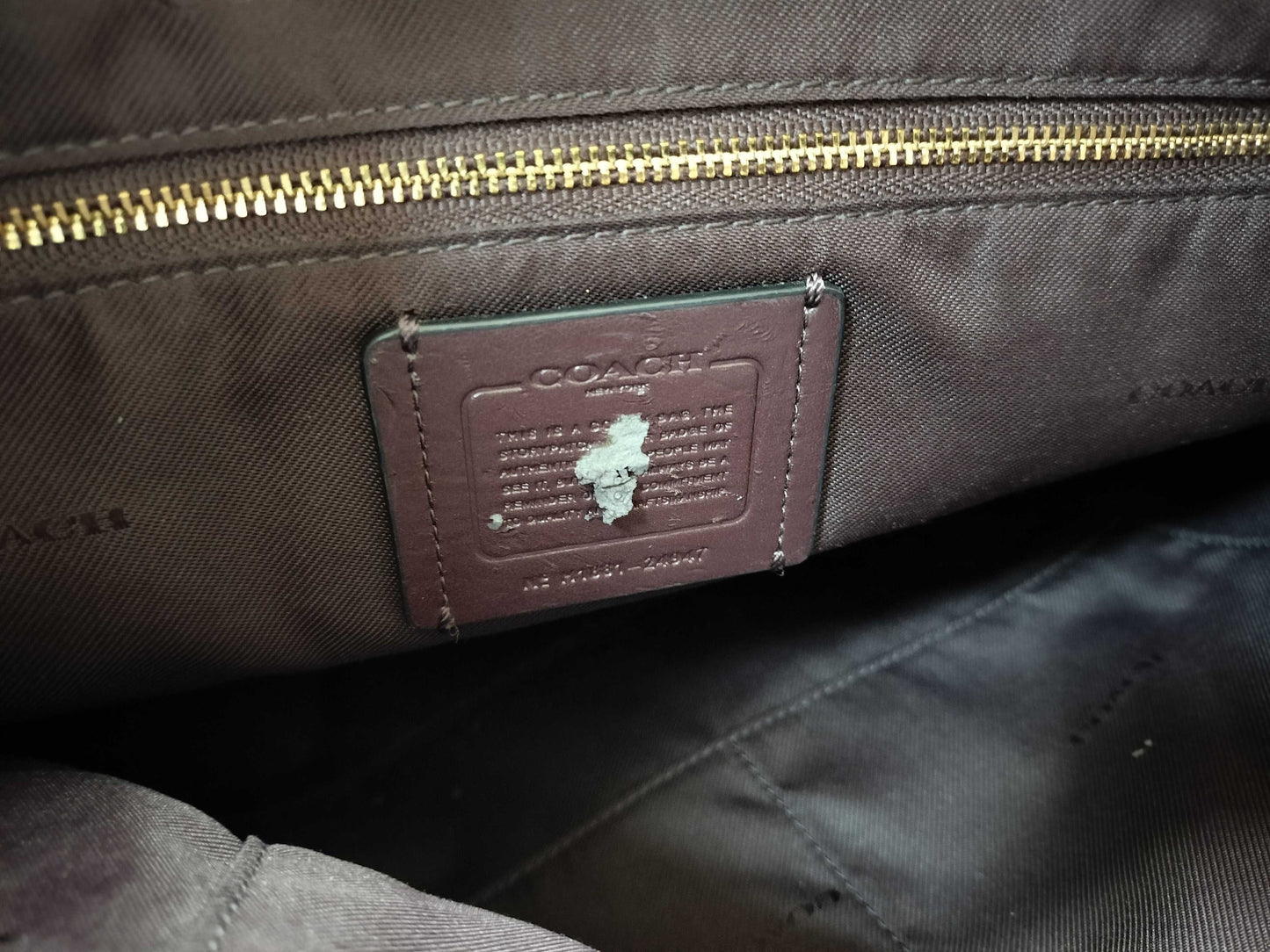 COACH and other brand bag set, including deteriorated shoulder bag