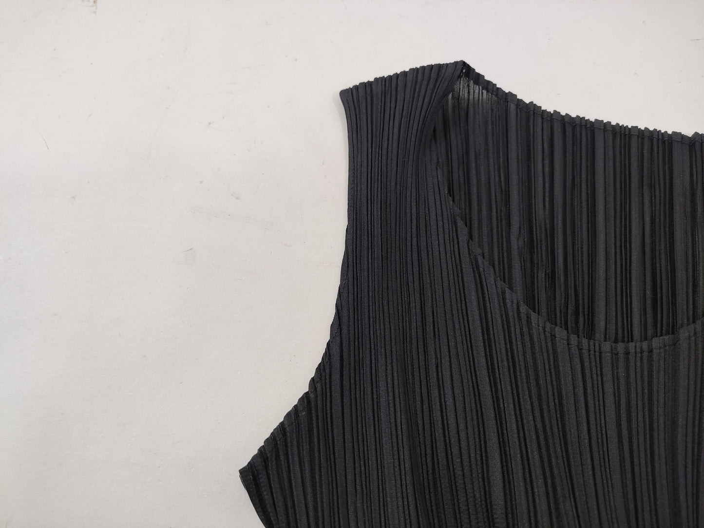 ISSEY MIYAKE Pleats Please/Dress/Black Dress