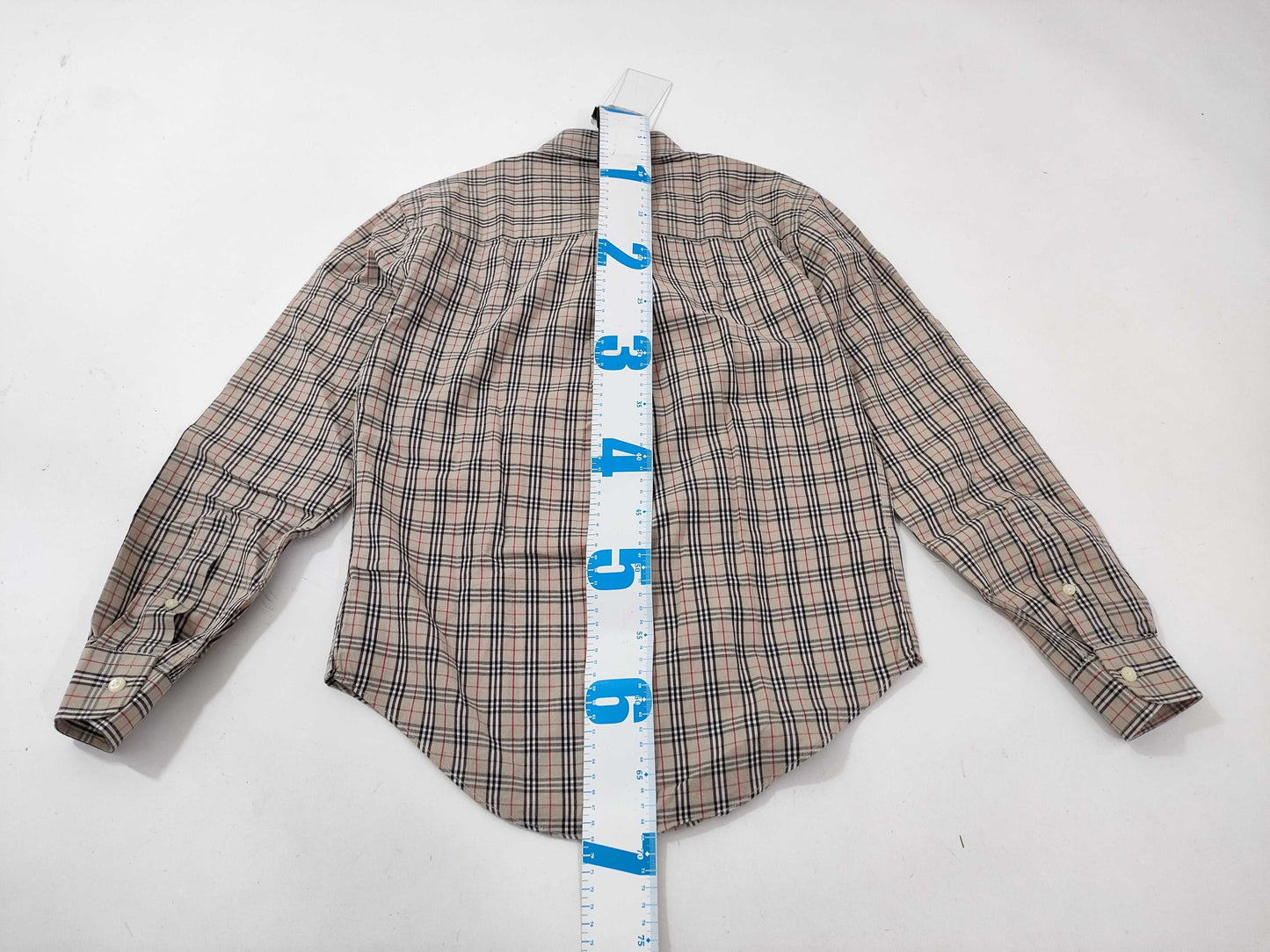 Burberrys Check/Long Sleeve Shirt