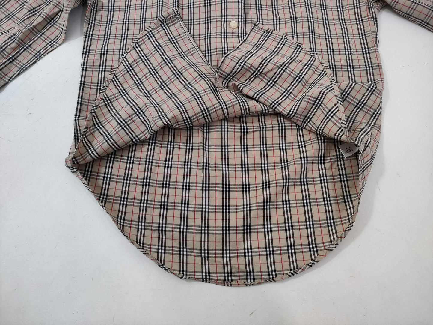 Burberrys Check/Long Sleeve Shirt