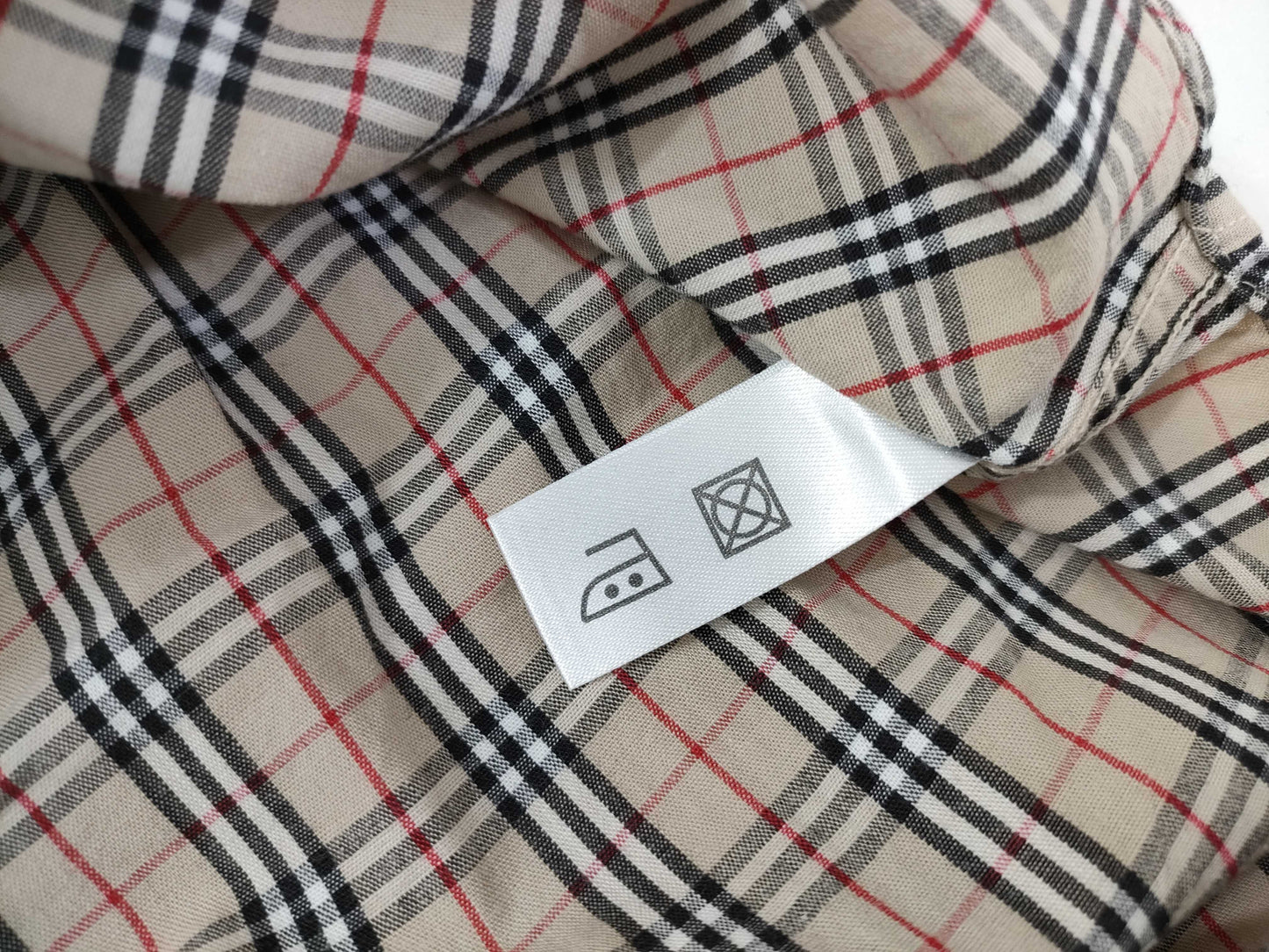 Burberrys Check/Long Sleeve Shirt