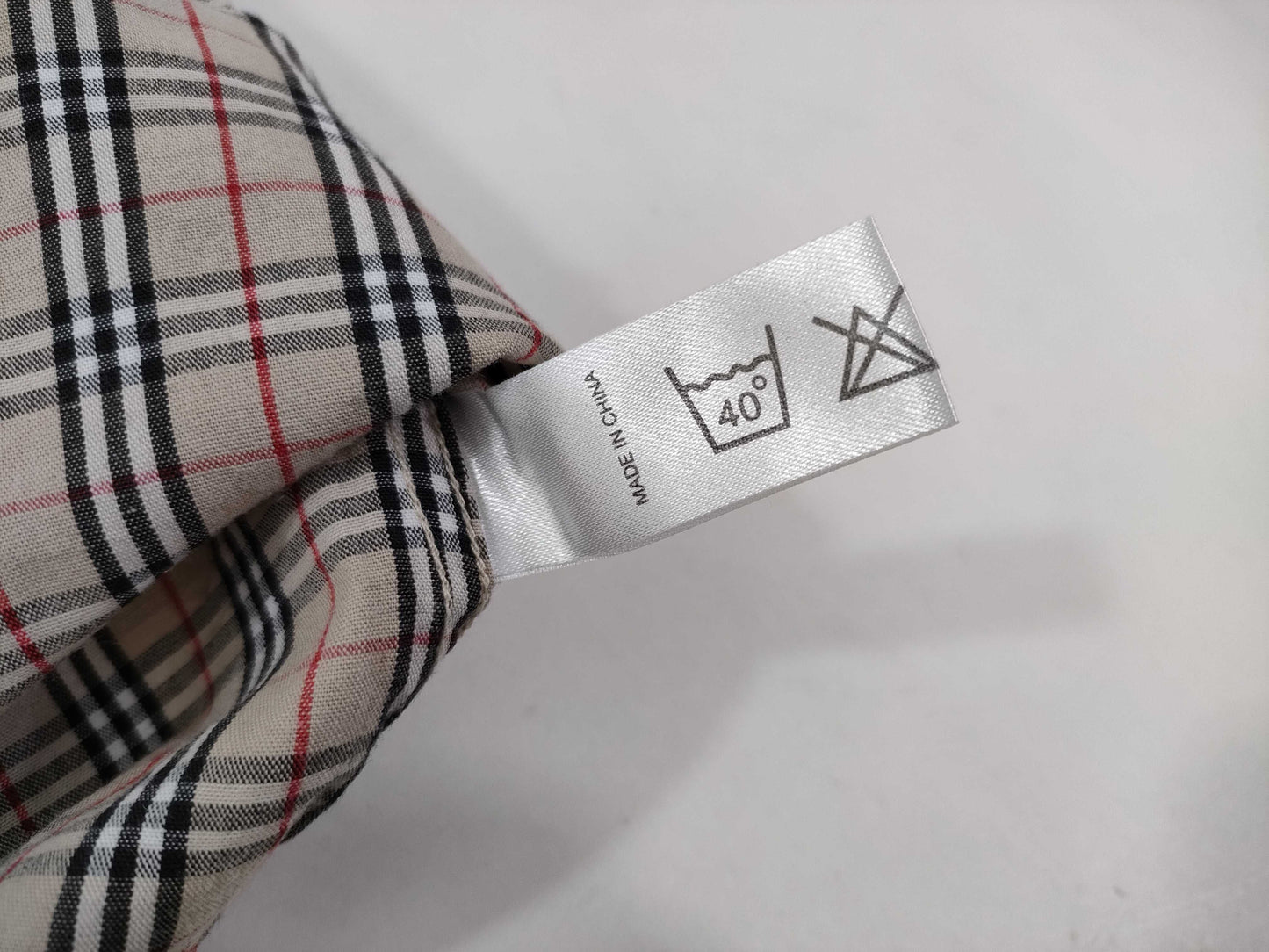 Burberrys Check/Long Sleeve Shirt