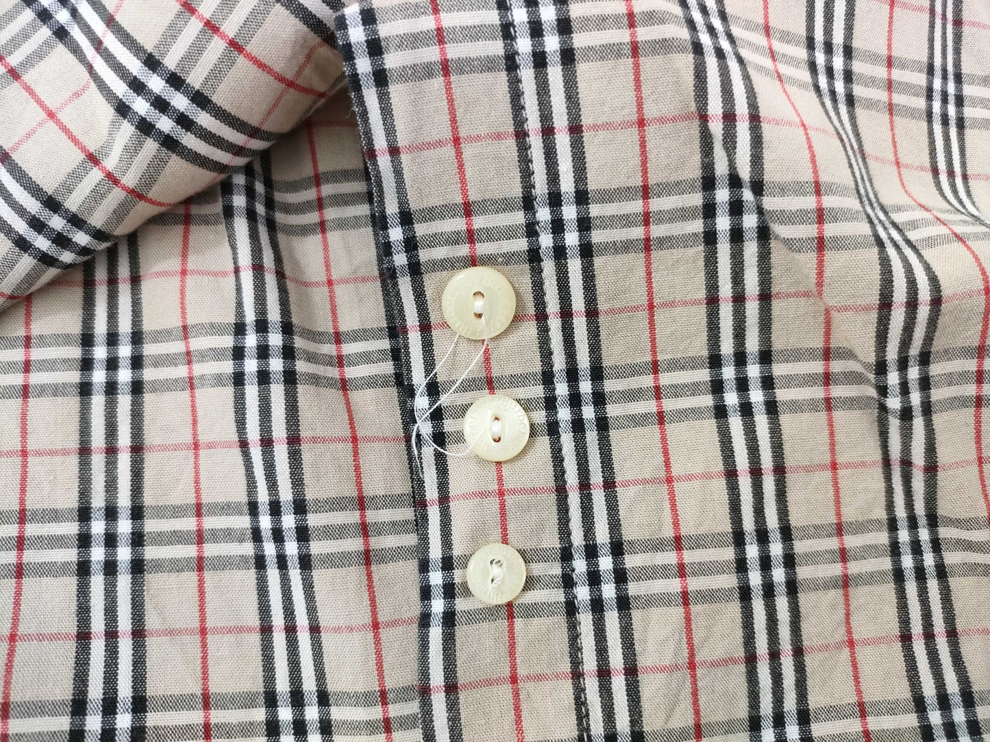 Burberrys Check/Long Sleeve Shirt