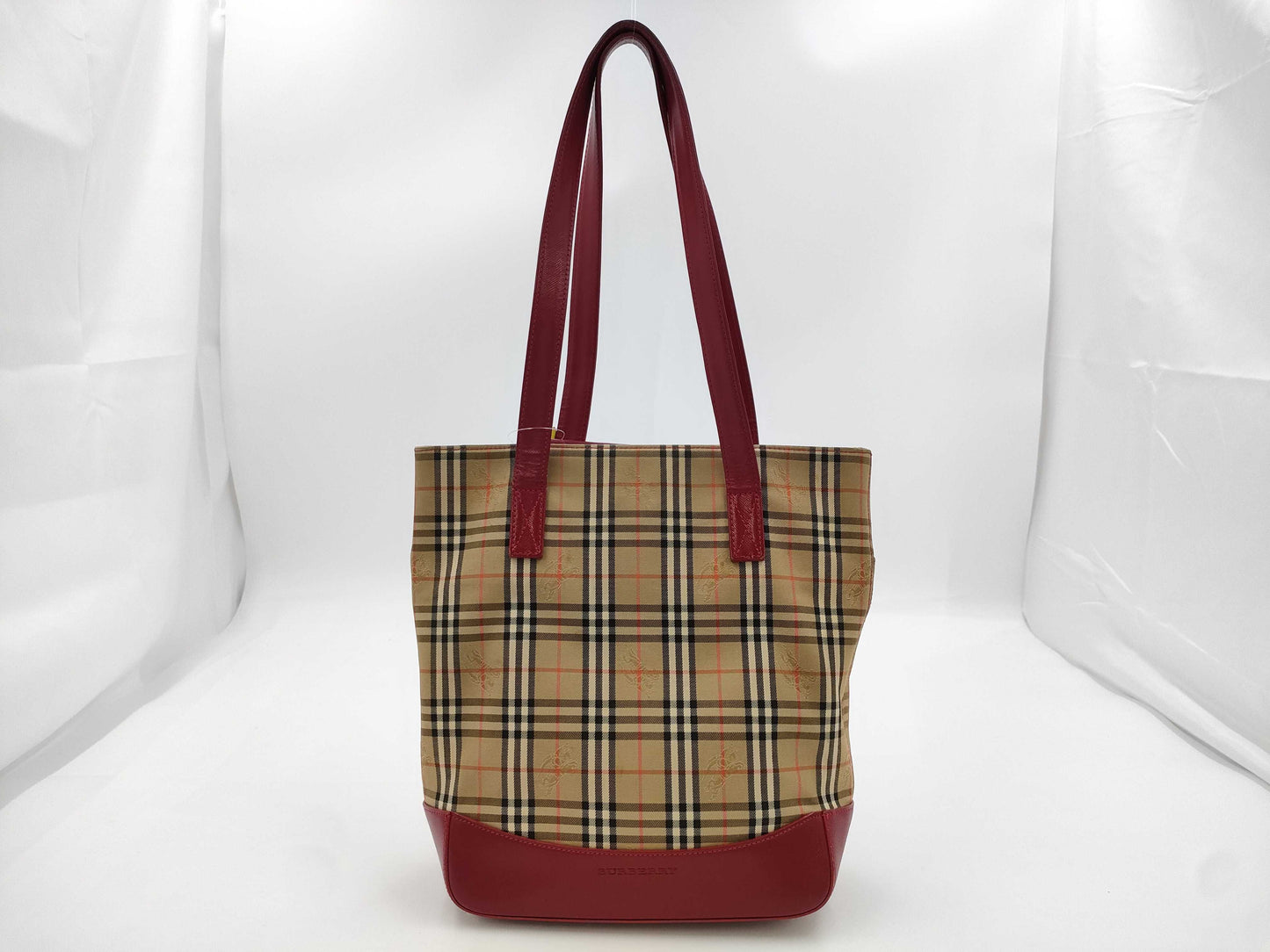 BURBERRY Nova Check Handbag Handbag