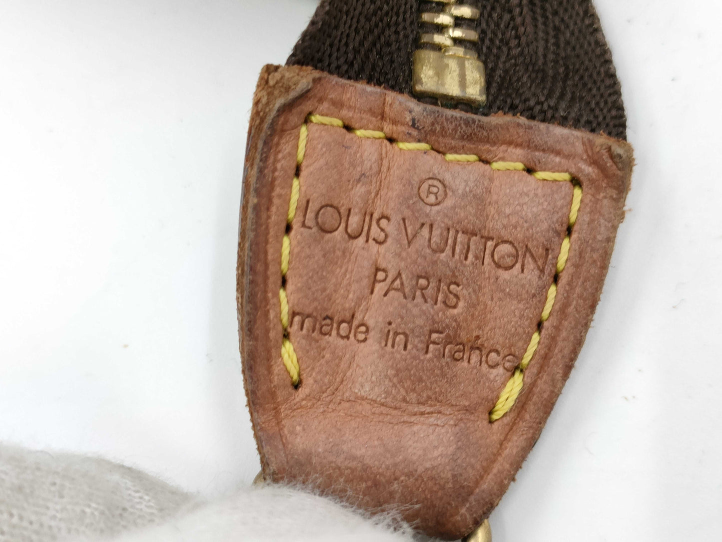 LOUIS VUITTON Monogram Attached Pouch