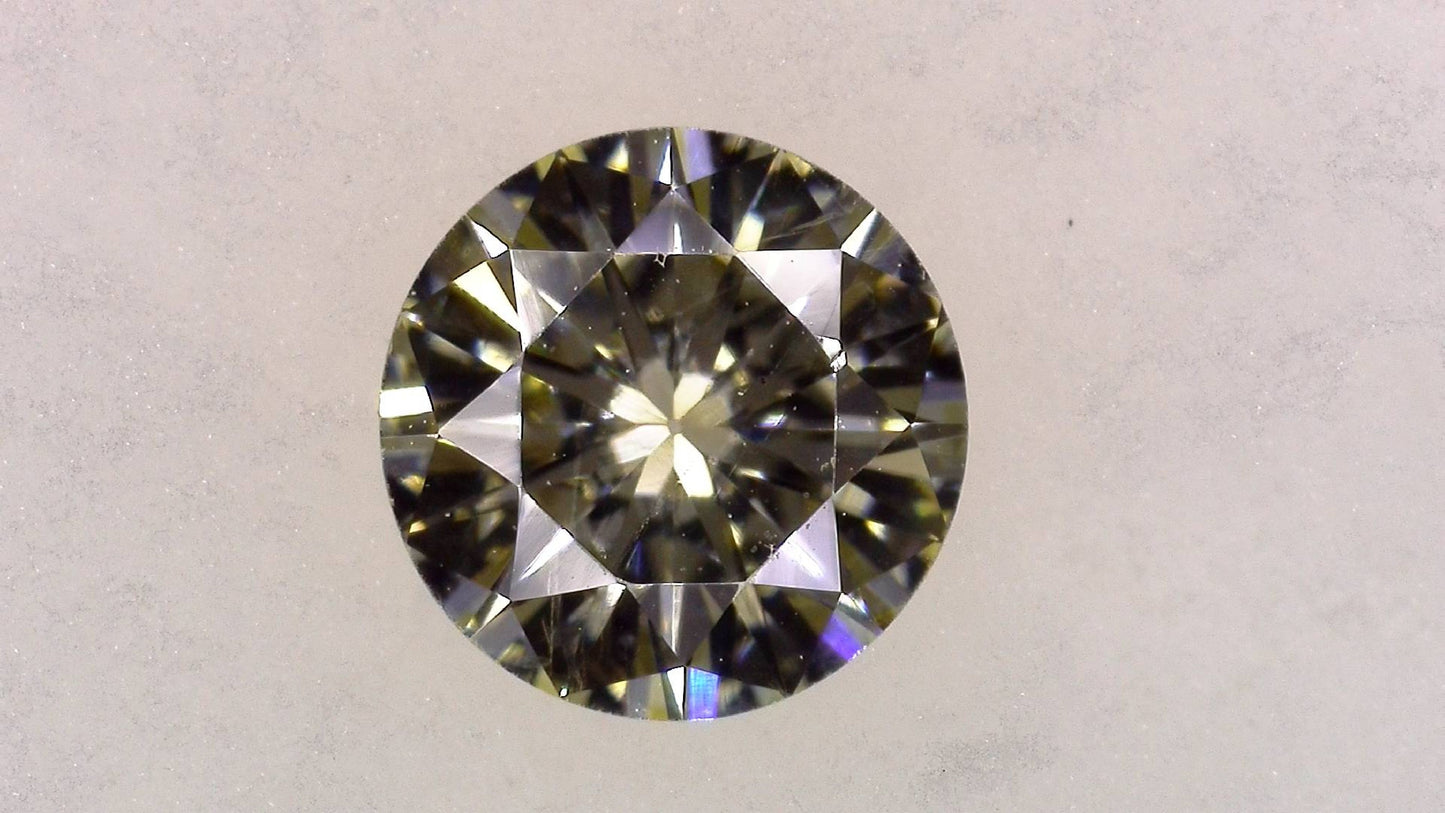 0.435ct M SI-1 VERY GOOD/GD/GD MEDIUM BLUE NATURAL 4.97-5.02X2.89mm Diamond Loose