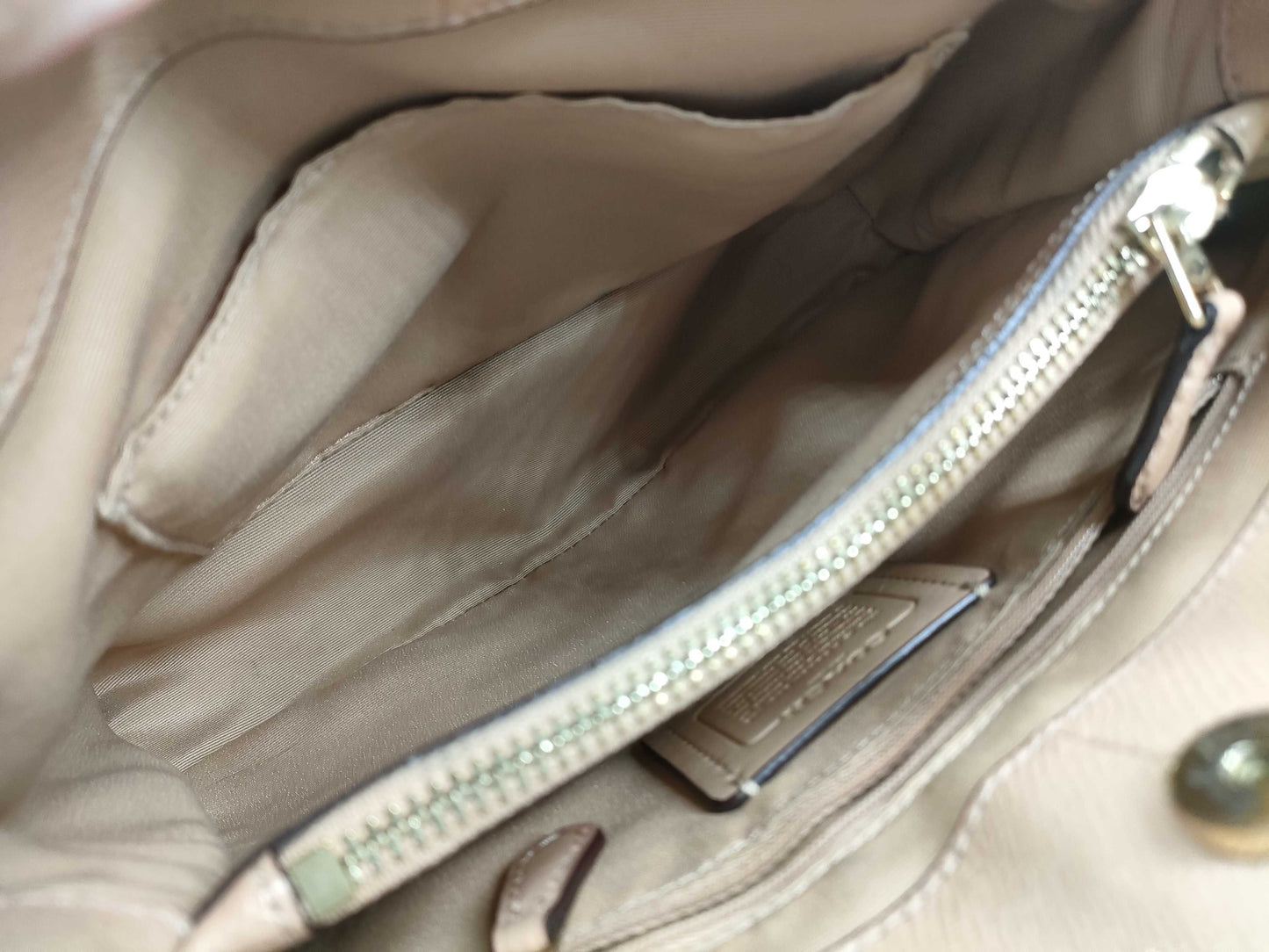 COACH 2-way bag handbag